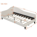 Modern L Shaped Daybed With Legs by HouseOfZazla