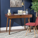 Writing Desk with Large Drawers, Computer Table for Home Office Workspace or Entryway by HouseOfZazla