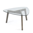 Modern Coffee Table With Wood Construction And Compact Design