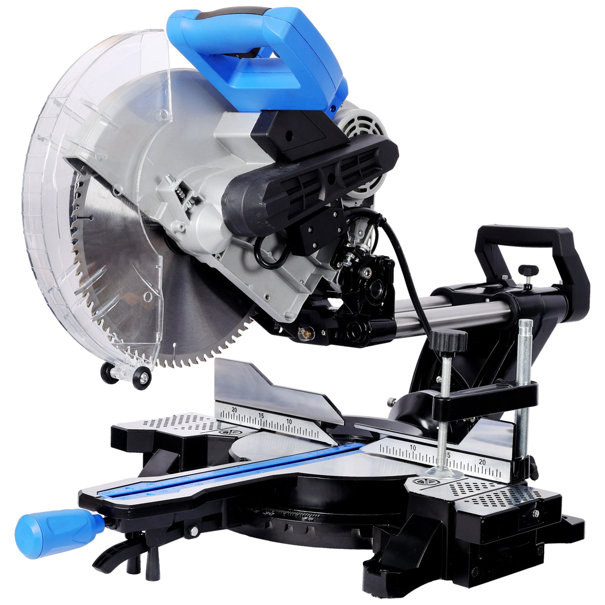 12 Inch Dual Bevel Sliding Miter Saw with Laser Guide, photo 8 of 10