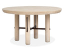 Sunset Cove - Extendable Round Dining Table - Sanibel Brown by Unique Piece Furniture