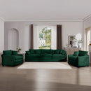 Elegant Oversized Sectional Sofa Set With Deep Seats And Flexible Layout by HouseOfZazla