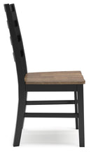 Wildenauer - Dining Room Side Chair (Set of 2) - Brown / Black by Unique Piece Furniture