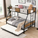 Modern Metal Bunk Bed With Dual Side Ladder And Metal Desig by Unique Piece Furniture