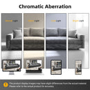 Convertible Deep Seat Sofa With Soft Pillows And Ottomans