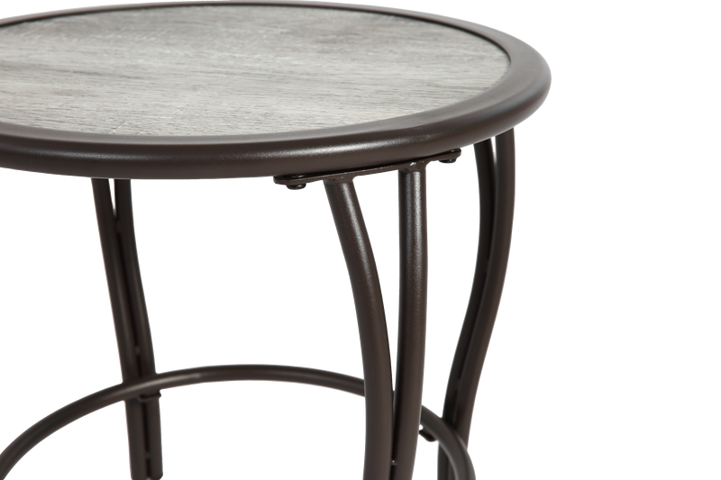 3 Pieces Patio Furniture Set Rocking Bistro Set Outdoor Rattan Conversation with Coffee Table for Garden Balcony Backyard Poolside