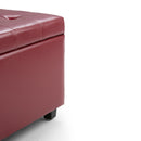 Cosmopolitan - Upholstered Storage Ottoman by HouseOfZazla