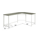 Bambina - Computer Desk - Gray & White