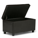 Cosmopolitan - Upholstered Storage Ottoman by HouseOfZazla