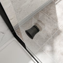 55"-60" W x 72" H Matte Shower Door by HouseOfZazla