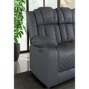 Raize - Power Living Room Set With Storage Console And Cup Holders by HouseOfZazla