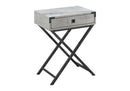 Accent Side Table with Storage Drawer by HouseOfZazla