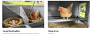 141" Gray Large Wooden Chicken Coop with Nesting Box by HouseOfZazla