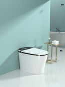 Smart Toilet with Bidet Built In, Heated Seat, Auto Flush, and LED Display by HouseOfZazla