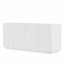 Buffet Cabinet with Storage - Modern 4-Door Sideboard