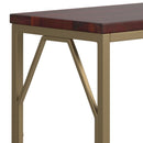 Selma - Handcrafted Metal And Wood Accent Table by Unique Piece Furniture