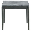 Tryon - Marble 2 Piece Coffee And End Table Set - Gray by HouseOfZazla