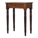 Turned Leg Writing Desk - Chestnut by Unique Piece Furniture