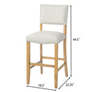 Barstools With Rivet Decoration - Set of 2