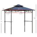 Outdoor BBQ Canopy, Barbecue Grill Gazebo, BBQ Tent by HouseOfZazla