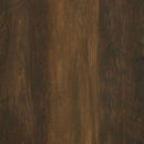 Devar Square Engineered Wood Side End Table Dark Pine