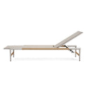 Hargrove Outdoor Aluminum Chaise Lounge with Mesh Seat by HouseOfZazla