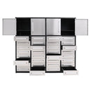 7ft Garage Storage Cabinet (32 Drawers & 2 Cabinets) by Chery Industrial