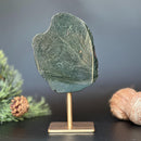 7in XL Natural Jasper With Metal Stand