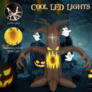 7.8 Feet Halloween Inflatables Scary Dead Tree Halloween Decoration with Ghost by LJGDeals