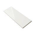 White 4x12 Matte Ceramic Subway Tile (34 pack, 10.4 sq ft/case)