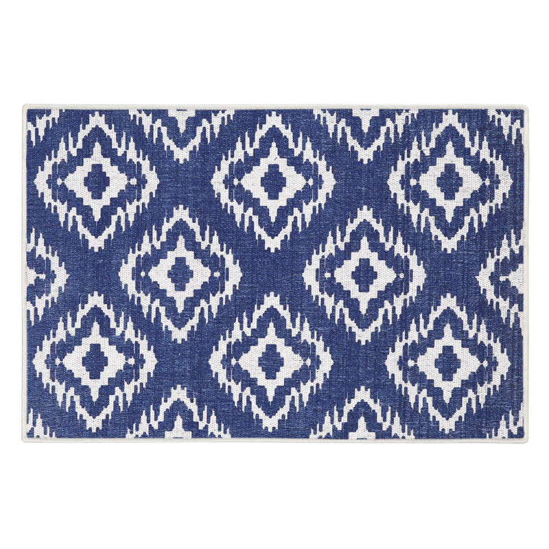 Sussexhome Tetra One Collection 2 x 3 Foot Heavy Duty Low Pile  Landing Rug Runner