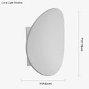 GobekUsa 7W LED Round Wall Sconce - Modern Style Bedroom Lighting