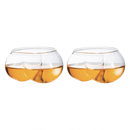 Deez Nuts Drinking Wine & Whiskey Glasses - 2 Set - I love Butts, Couple Mug, Gift for Her, Gift for Him Perfect for Bachelorette Parties, Gag Gift for Men & Women, 7 oz Stemless Bum Glasses