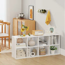 8-Cube Bookcase Bookshelf with 2 Anti-Tipping Kits Storage Organizer by LJGDeals