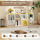 8-Cube Bookcase Bookshelf with 2 Anti-Tipping Kits Storage Organizer by LJGDeals