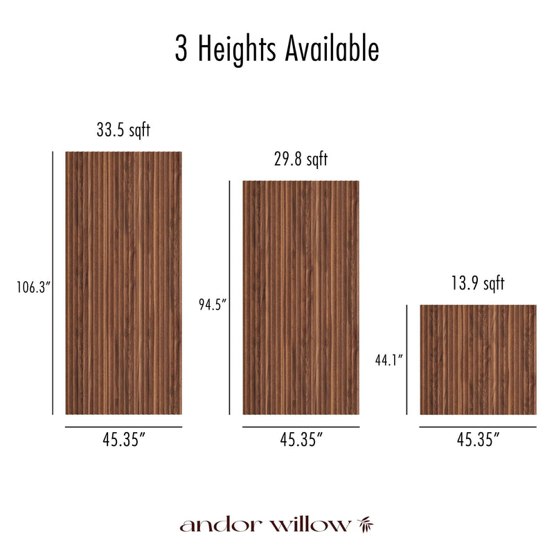 Fluted Wood Panels