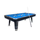 8-Foot Professional Blue Billiard Pool Table With Cues And Balls (SAK31628) by SAKSBY WHOLESALE