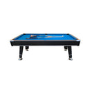 8-Foot Professional Blue Billiard Pool Table With Cues And Balls (SAK31628) by SAKSBY WHOLESALE