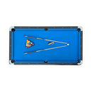 8-Foot Professional Blue Billiard Pool Table With Cues And Balls (SAK31628) by SAKSBY WHOLESALE