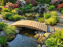 8 ft bridge with no railling by Cedar Creek Rustic Furniture
