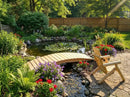 8 ft bridge with no railling by Cedar Creek Rustic Furniture