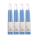Hand-Dipped Beeswax Taper Candles - Bulk 4-Pair Bundle by Bluecorn Candles
