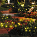 8 LED Solar Firefly Hanging Solar Lights
