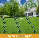 8 Pack Mole Repellent Solar Sonic Groundhog Repeller Gopher Deterrent Vole