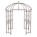 8.4 x 7 Feet Wide Birdcage Shape Garden Arbor by LJGDeals