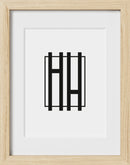 Natural Oak Glass Picture Frame