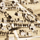 Vintage Map of West Medway, Massachusetts 1887