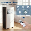 10000 BTU Portable Air Conditioner with Fan and Dehumidifier and LED Display by LJGDeals