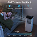 8000 BTU Portable Air Conditioner with Dehumidifier & Remote by DirectDeals