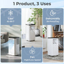 10000 BTU Portable Air Conditioner 3 in 1 Floor AC Unit Fan and Dehumidifier for Room by LJGDeals